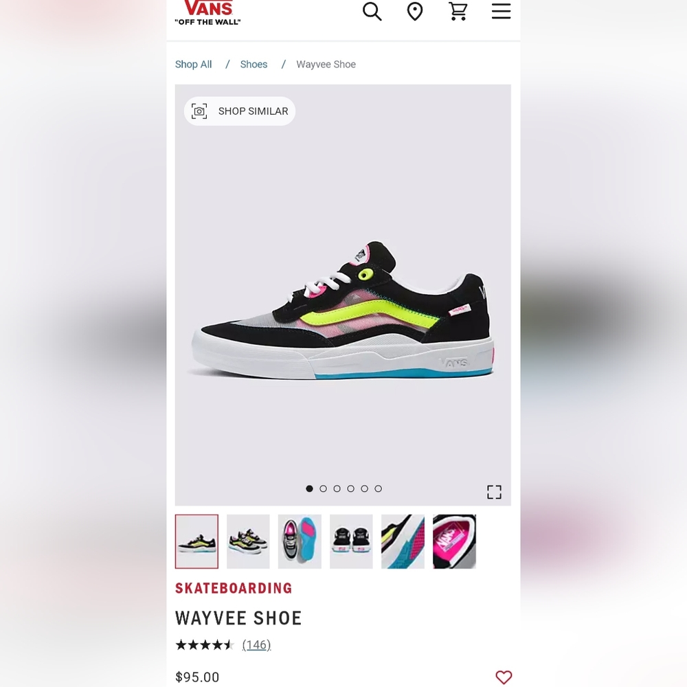 Vans Wayvee Neon Rave *NWT in Box* - Picture 2 of 10